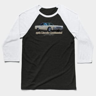 1962 Lincoln Continental Convertible Baseball T-Shirt